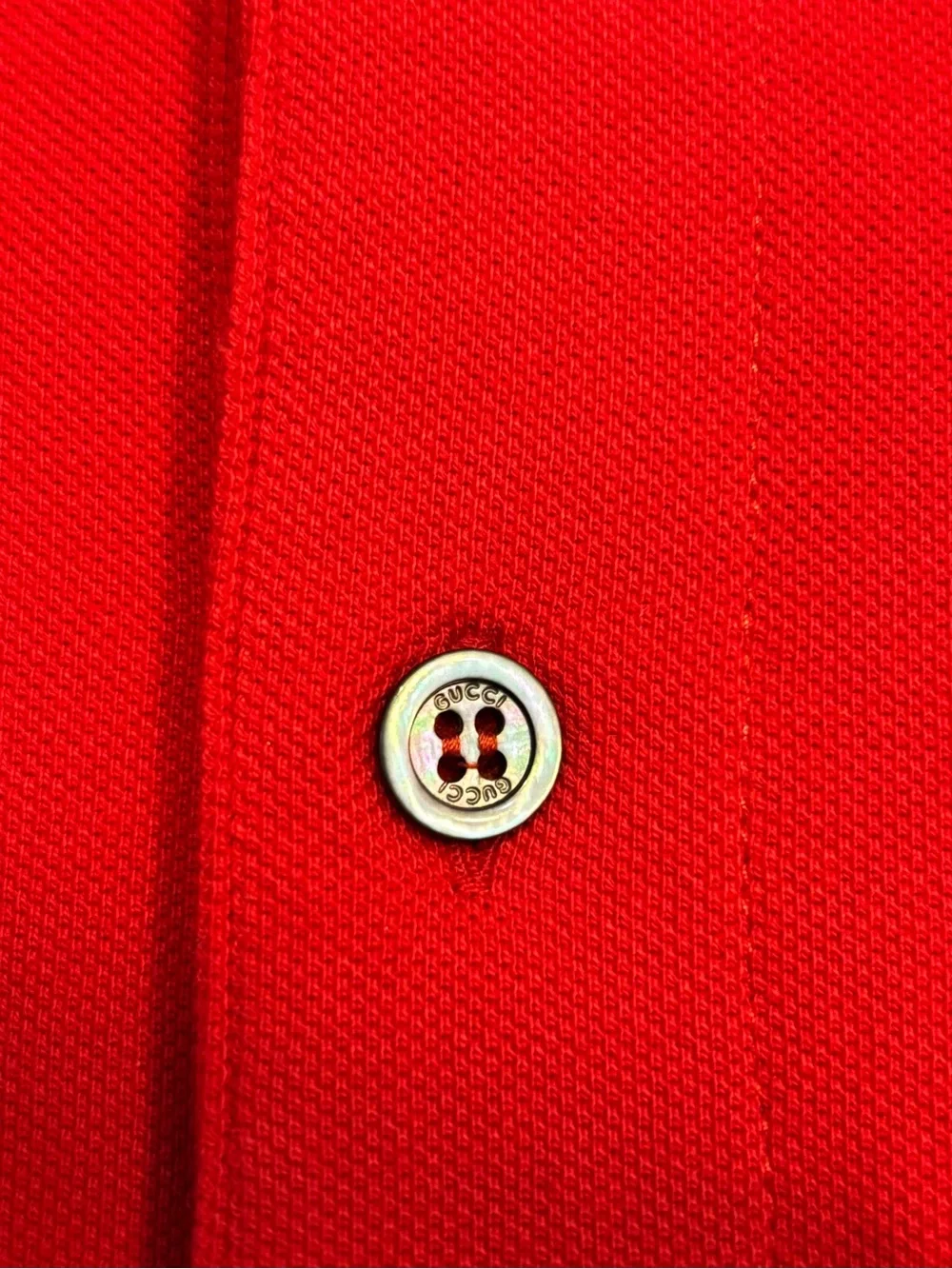 Gucci GG Embroidered Polo
